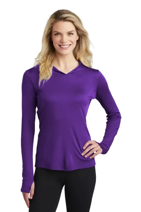 Sport-Tek  ®  Ladies PosiCharge  ®  Competitor    Hooded Pullover. LST358