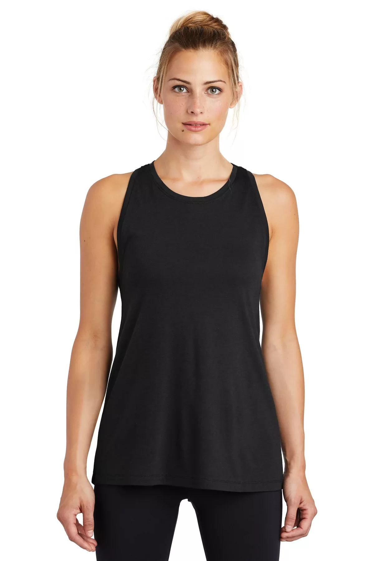 Sport-Tek ® Ladies PosiCharge ® Tri-Blend Wicking Tank. LST402 - Image 3