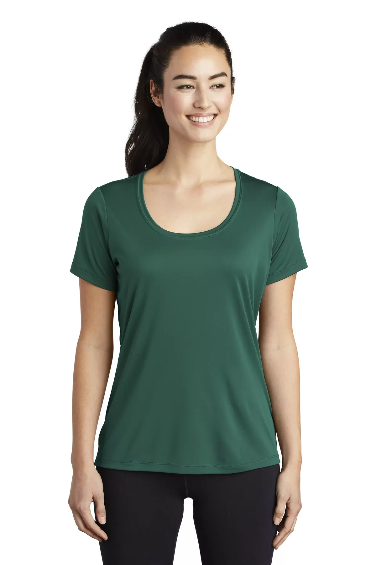 Sport-Tek ® Ladies Posi-UV ® Pro Scoop Neck Tee. LST420 - Image 7