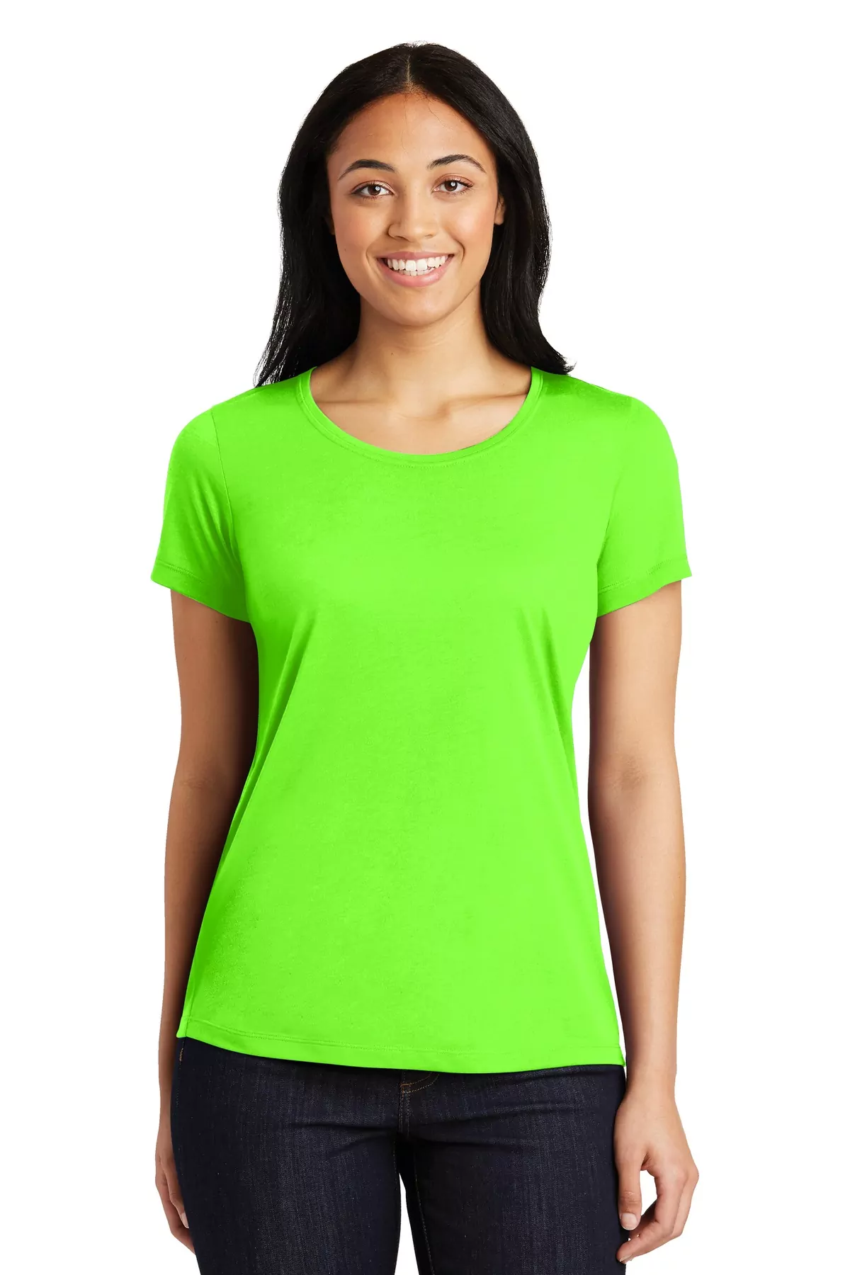 Sport-Tek ® Ladies PosiCharge ® Competitor Cotton Touch Scoop Neck Tee. LST450 - Image 5