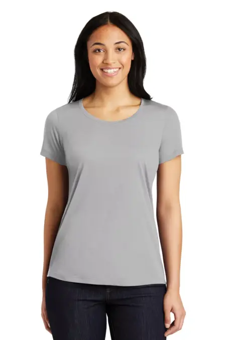 Sport-Tek ®  Ladies PosiCharge ®  Competitor   Cotton Touch   Scoop Neck Tee. LST450