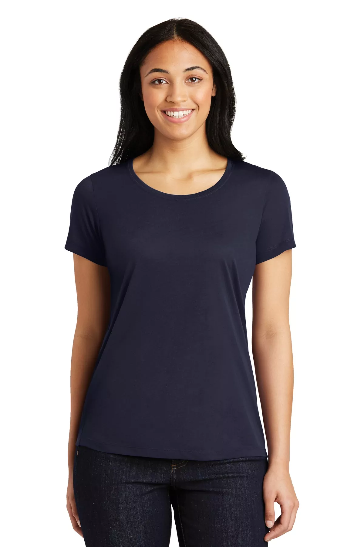 Sport-Tek ® Ladies PosiCharge ® Competitor Cotton Touch Scoop Neck Tee. LST450 - Image 4