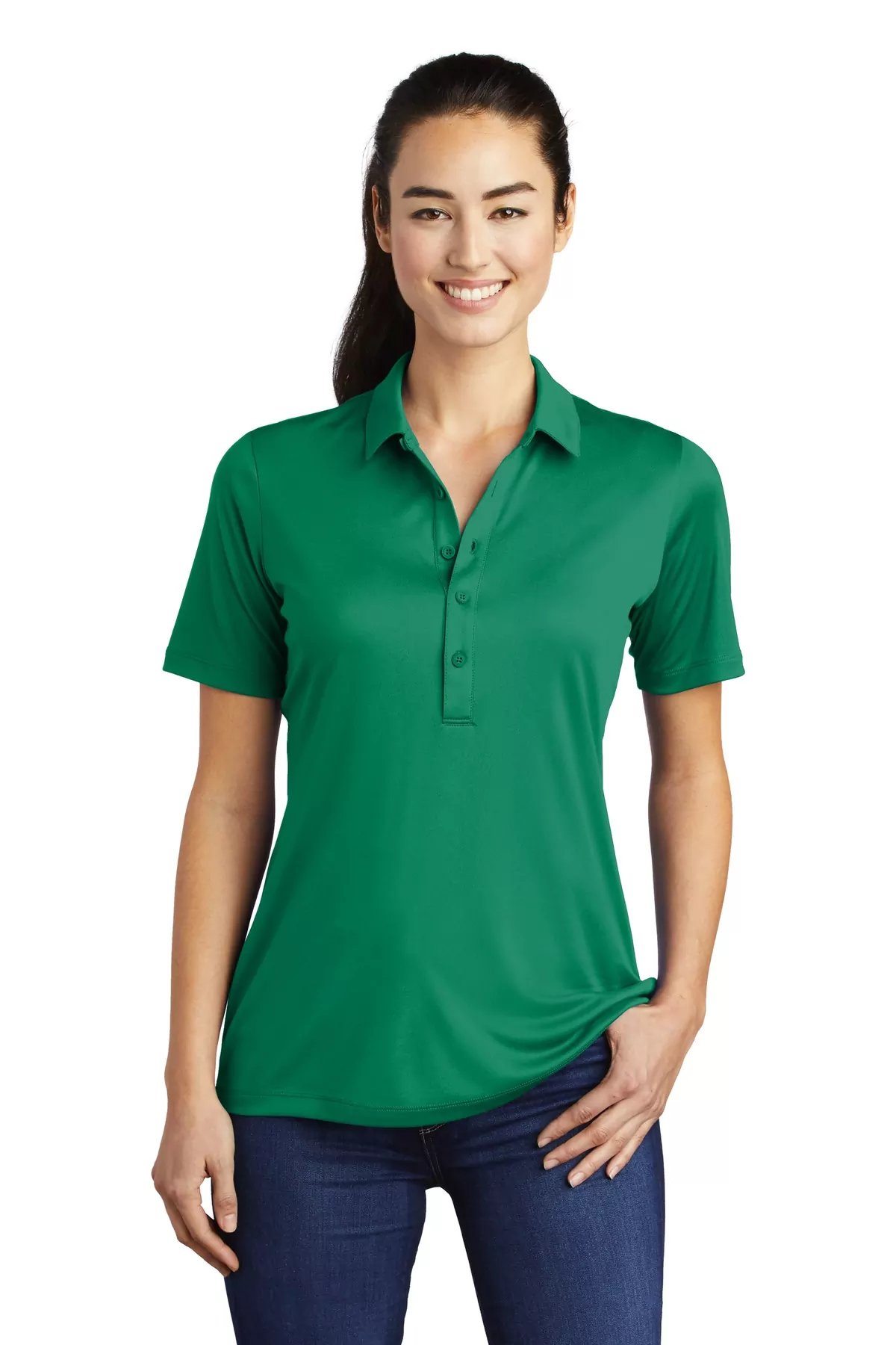 Sport-Tek ® Ladies Posi-UV ® Pro Polo. LST520 - Image 5