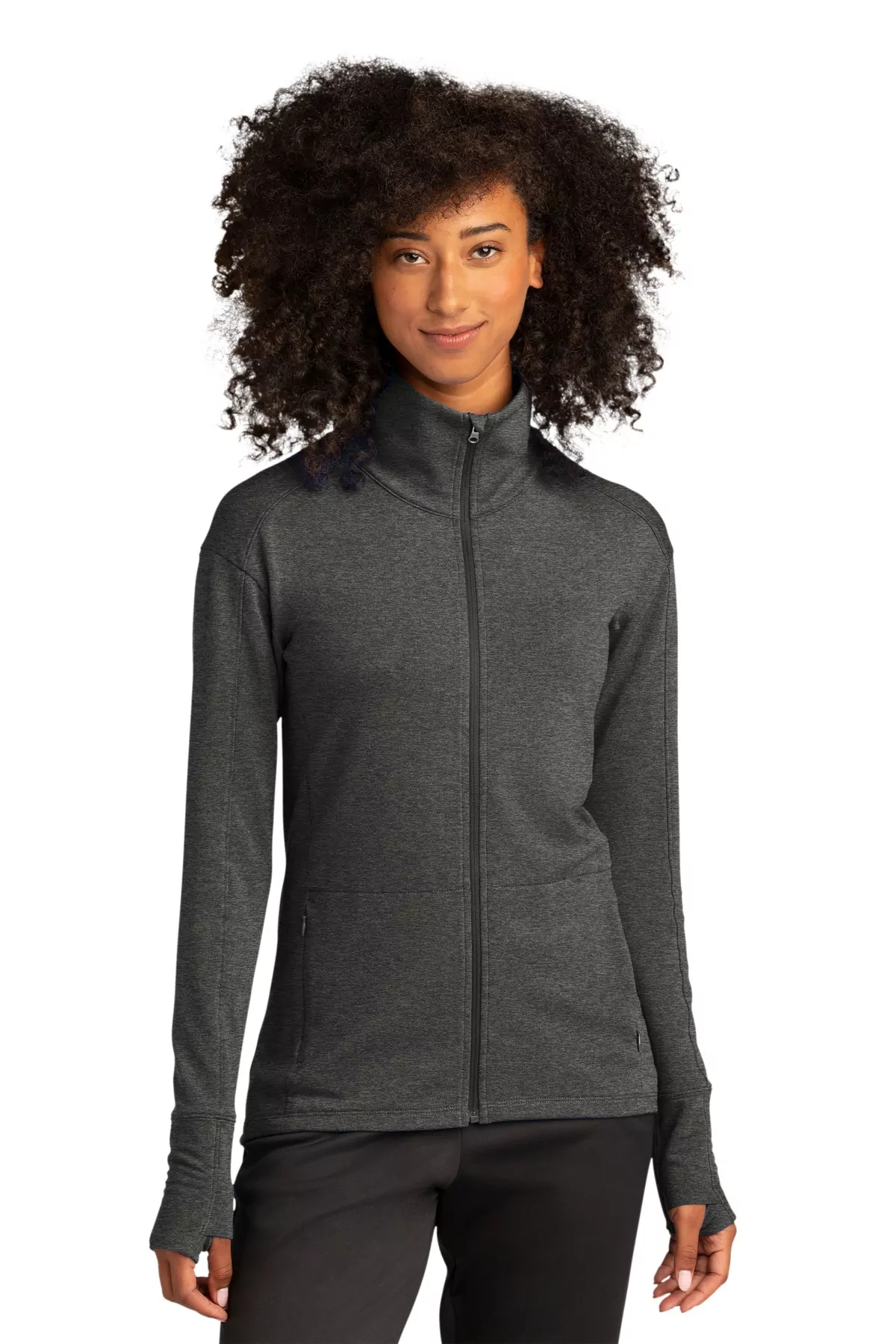 Sport-Tek ® Ladies Sport-Wick ® Flex Fleece Full-Zip. LST560 - Image 2