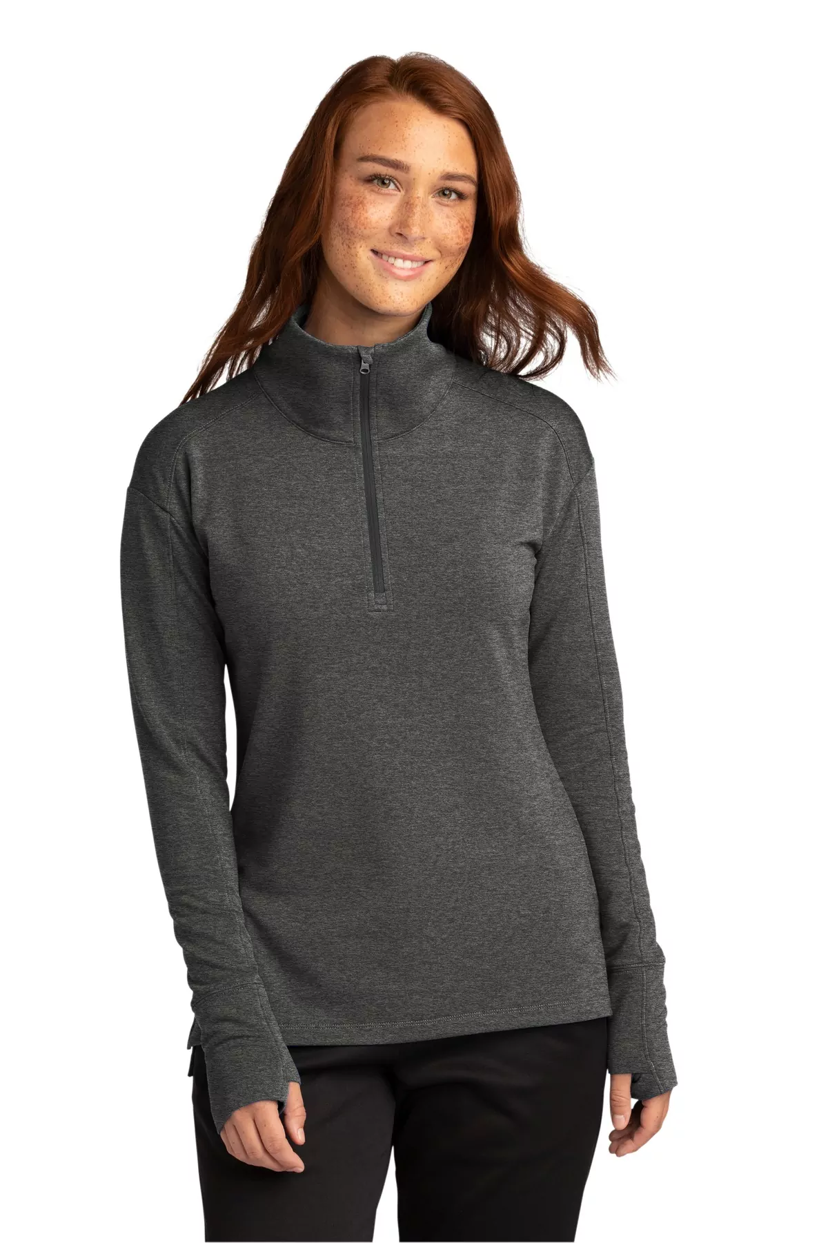 Sport-Tek ® Ladies Sport-Wick ® Flex Fleece 1/4-Zip. LST561 - Image 2