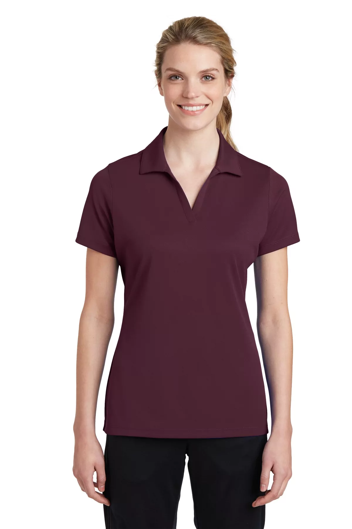 Sport-Tek ® Ladies PosiCharge ® RacerMesh ® Polo. LST640 - Image 6