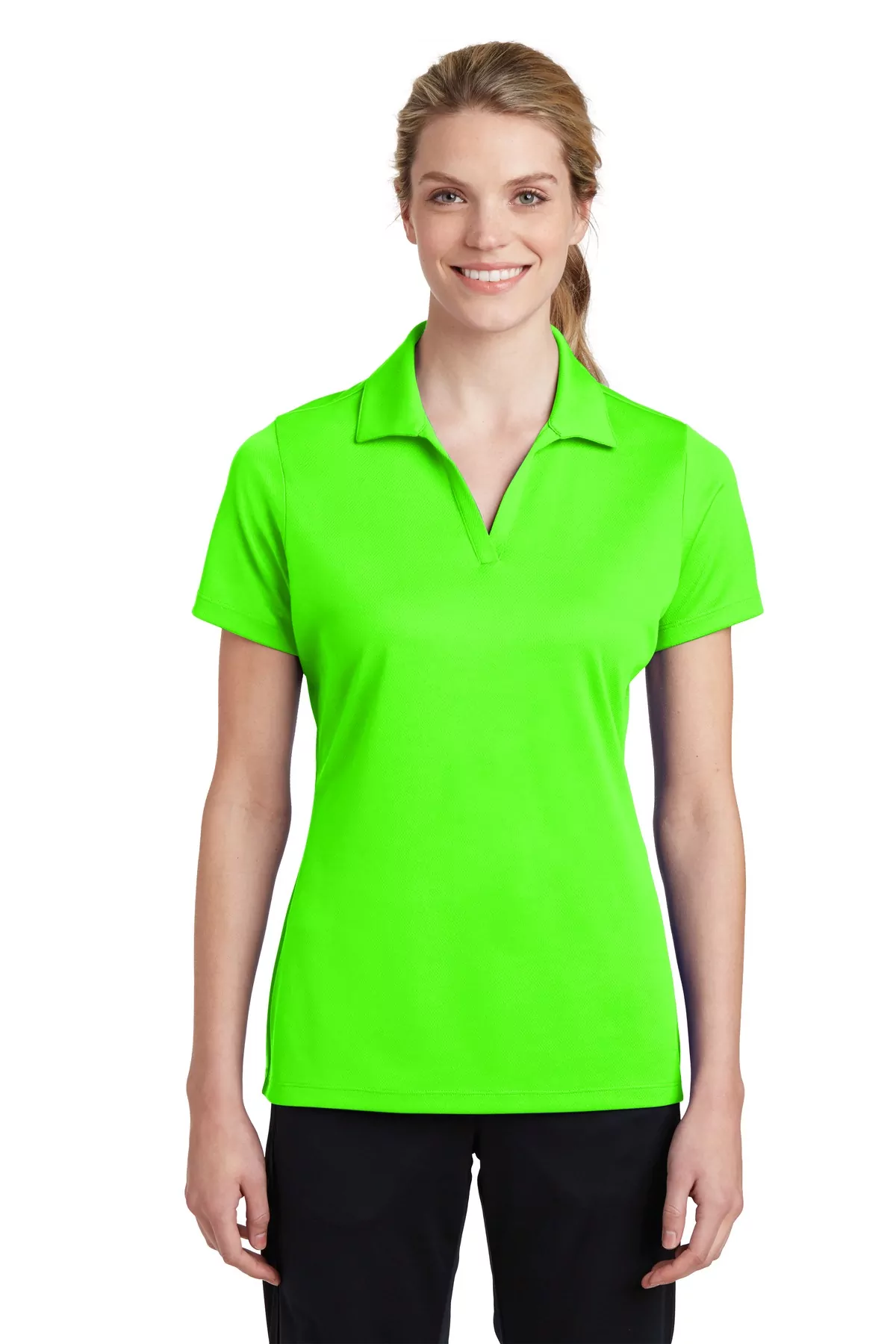 Sport-Tek ® Ladies PosiCharge ® RacerMesh ® Polo. LST640 - Image 5