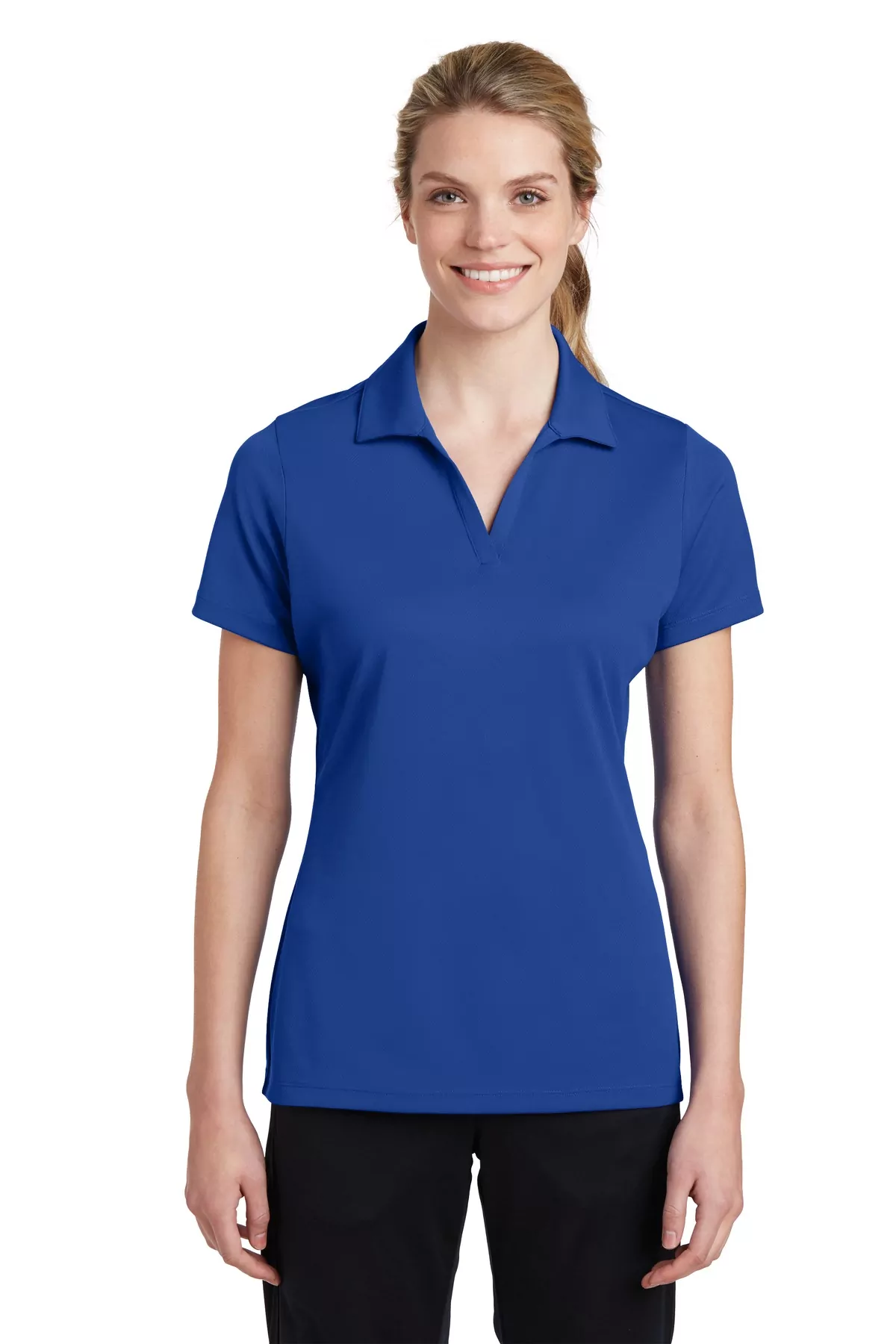 Sport-Tek ® Ladies PosiCharge ® RacerMesh ® Polo. LST640 - Image 8