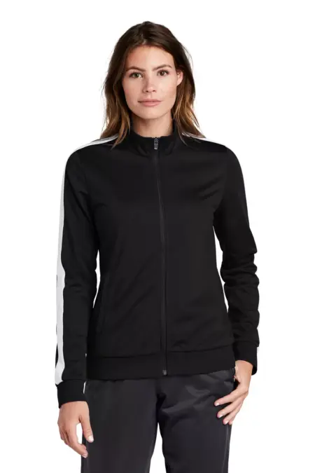 Sport-Tek  ®  Ladies Tricot Track Jacket. LST94