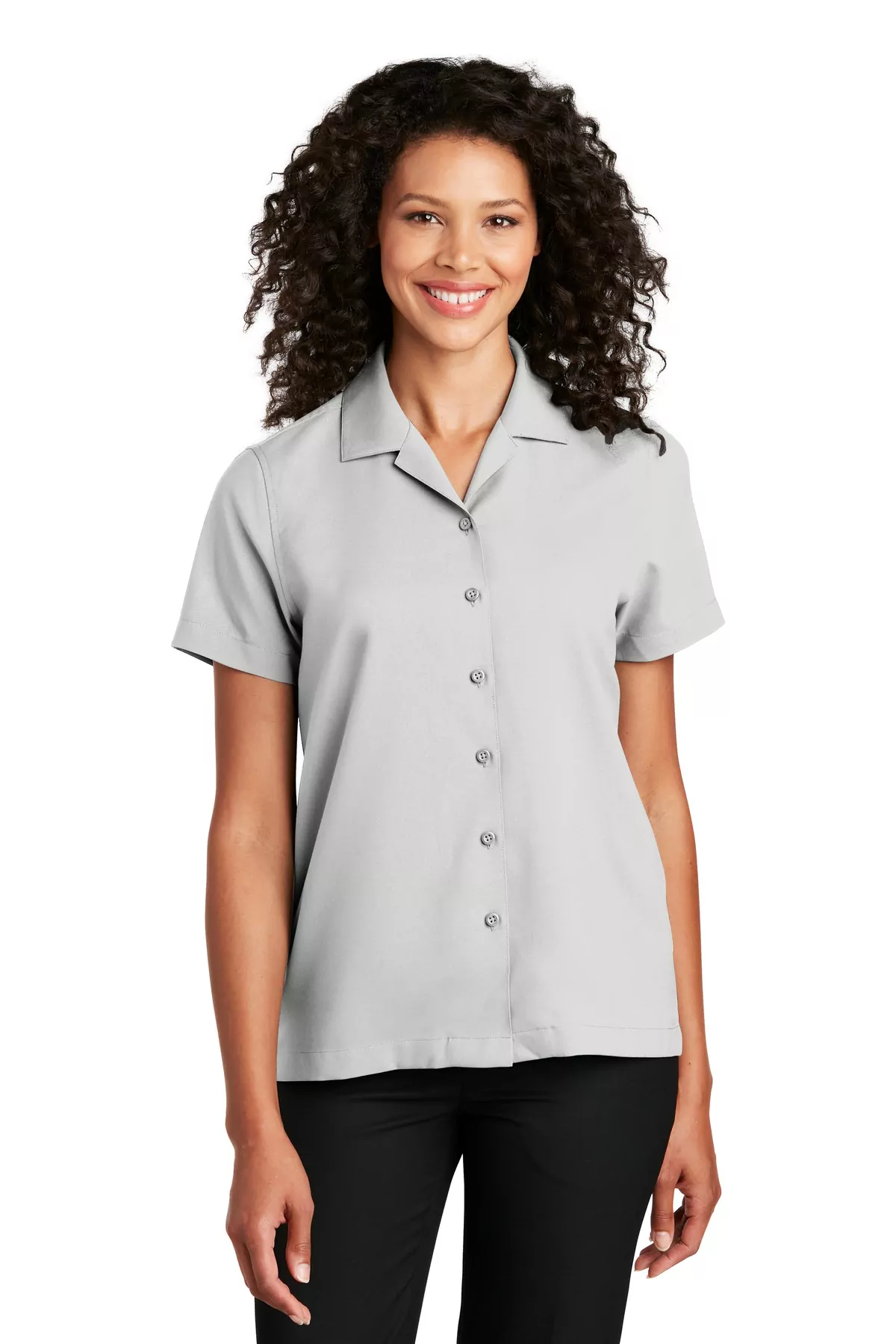 Port Authority ® Ladies Short Sleeve Performance Staff Shirt LW400 - Image 5
