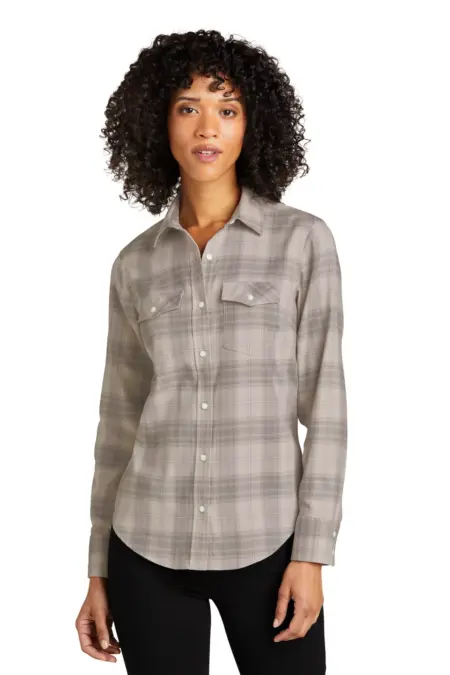 Port Authority ®  Ladies Long Sleeve Ombre Plaid Shirt LW672