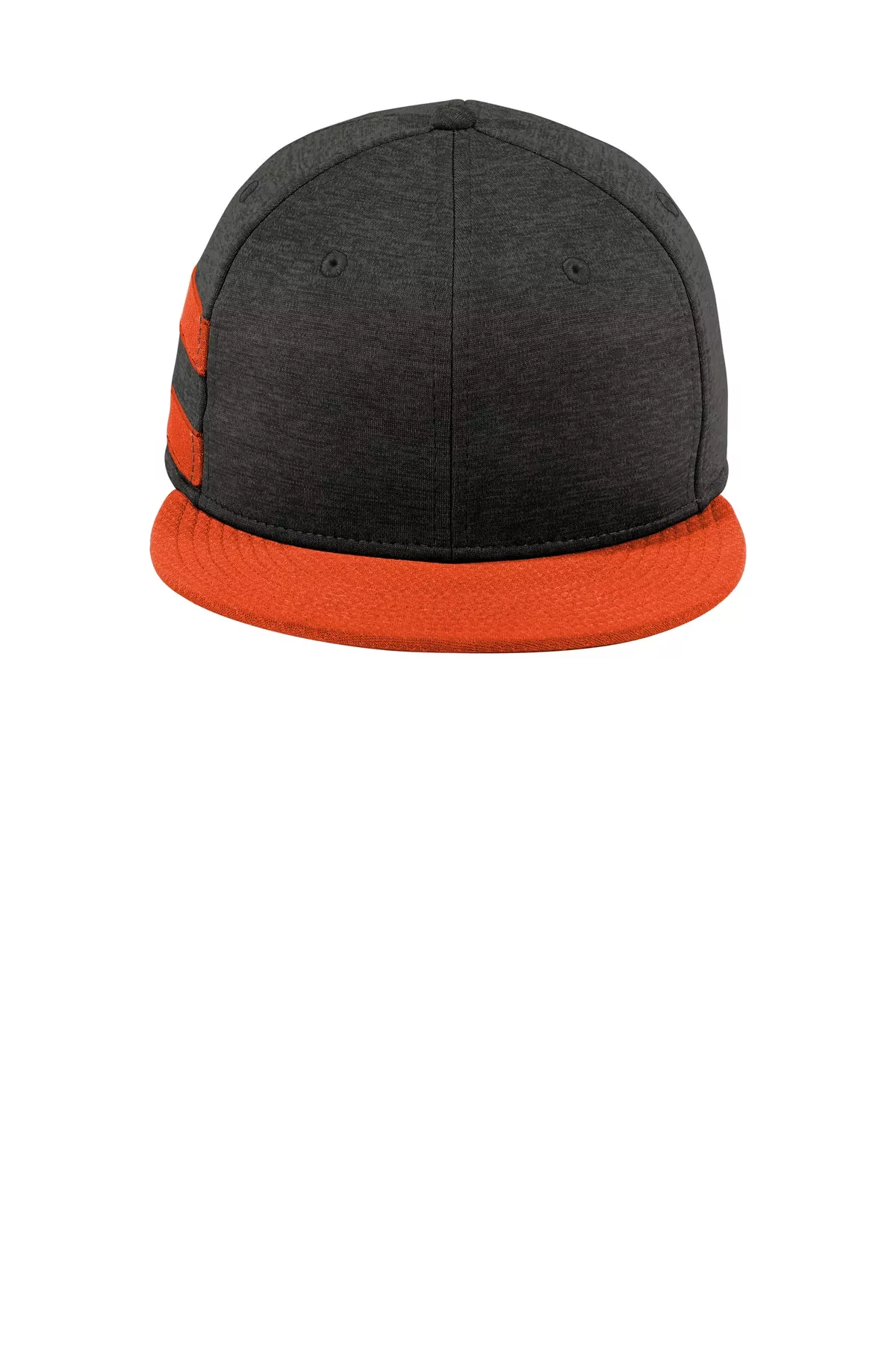 New Era ® Shadow Heather Striped Flat Bill Snapback Cap NE408 - Image 2