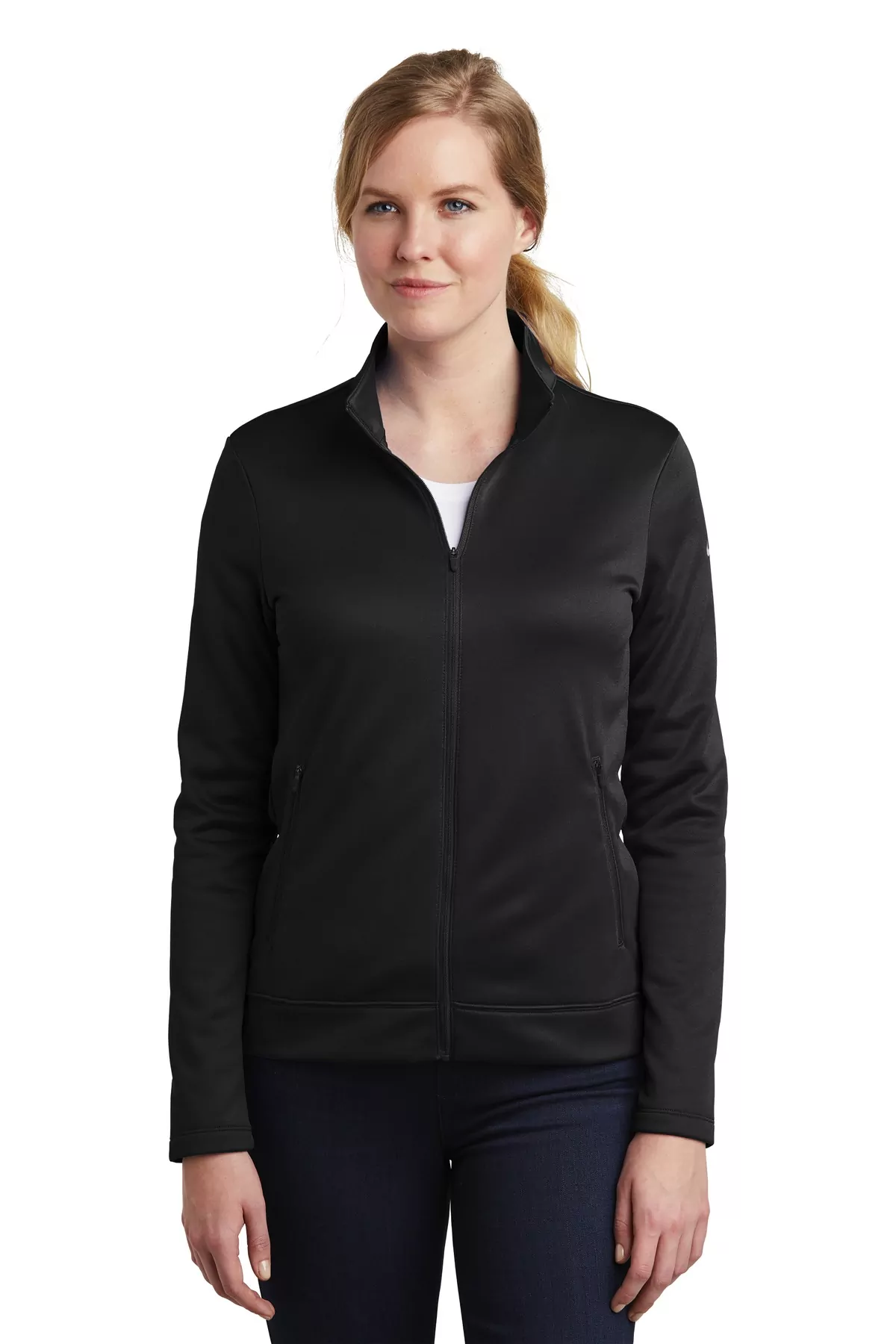 Nike Ladies Therma-FIT Full-Zip Fleece. NKAH6260 - Image 3