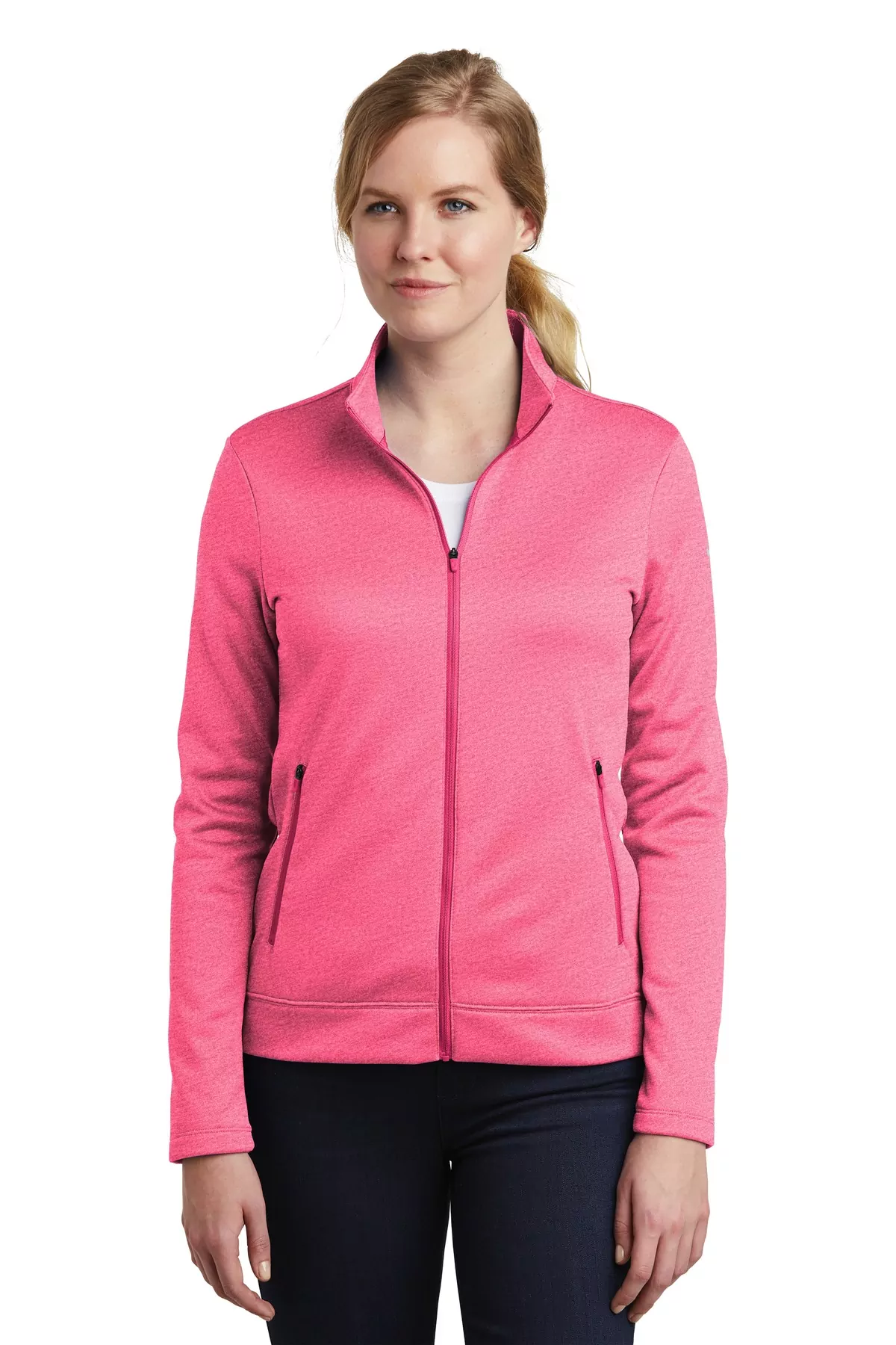 Nike Ladies Therma-FIT Full-Zip Fleece. NKAH6260 - Image 4