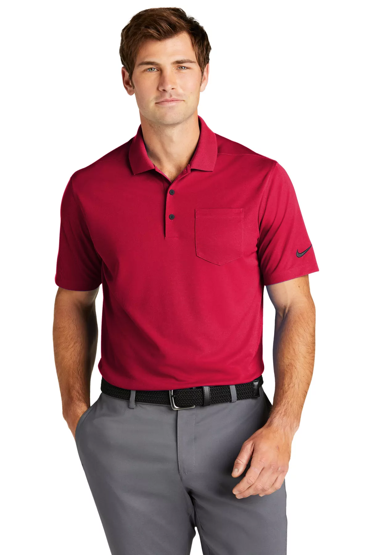 Nike Dri-FIT Micro Pique 2.0 Pocket Polo NKDC2103 - Image 2