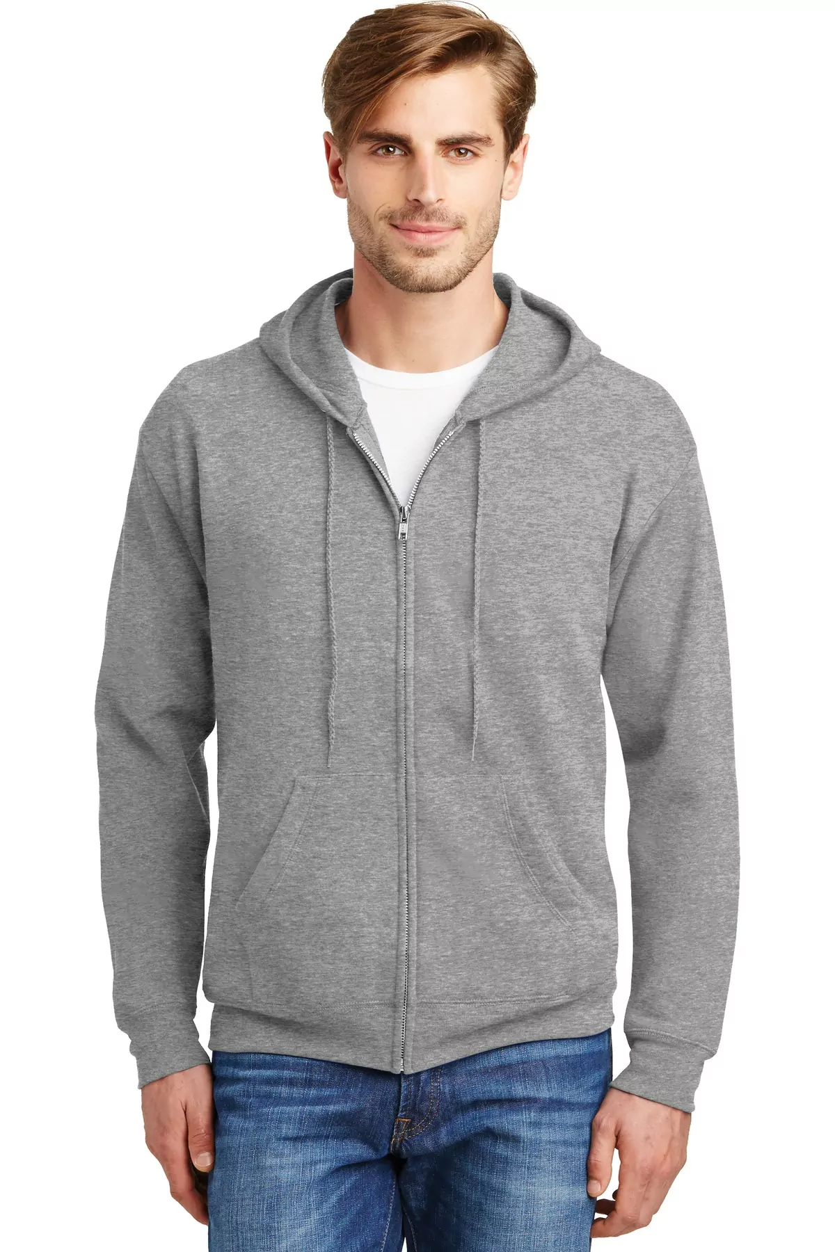 Hanes ® - EcoSmart ® Full-Zip Hooded Sweatshirt. P180