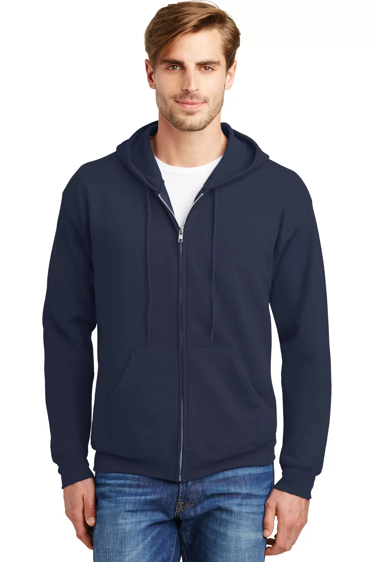 Hanes ® - EcoSmart ® Full-Zip Hooded Sweatshirt. P180 - Image 6