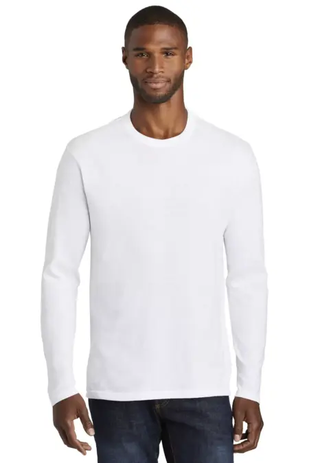 Port & Company  ®  Long Sleeve Fan Favorite    Blend Tee. PC455LS