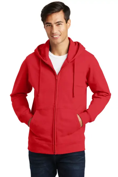 Port & Company ®  Fan Favorite Fleece Full-Zip Hooded Sweatshirt. PC850ZH