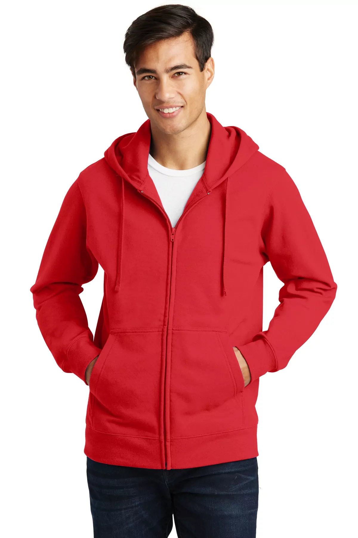 Port & Company ® Fan Favorite Fleece Full-Zip Hooded Sweatshirt. PC850ZH