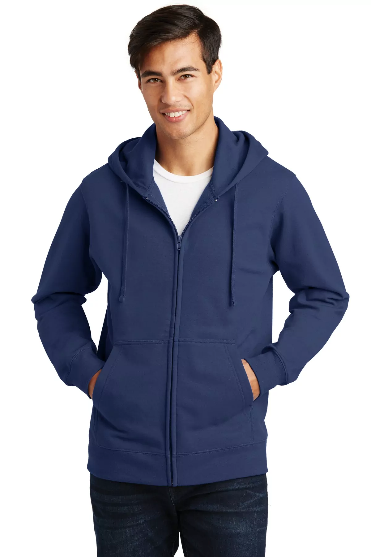 Port & Company ® Fan Favorite Fleece Full-Zip Hooded Sweatshirt. PC850ZH - Image 5