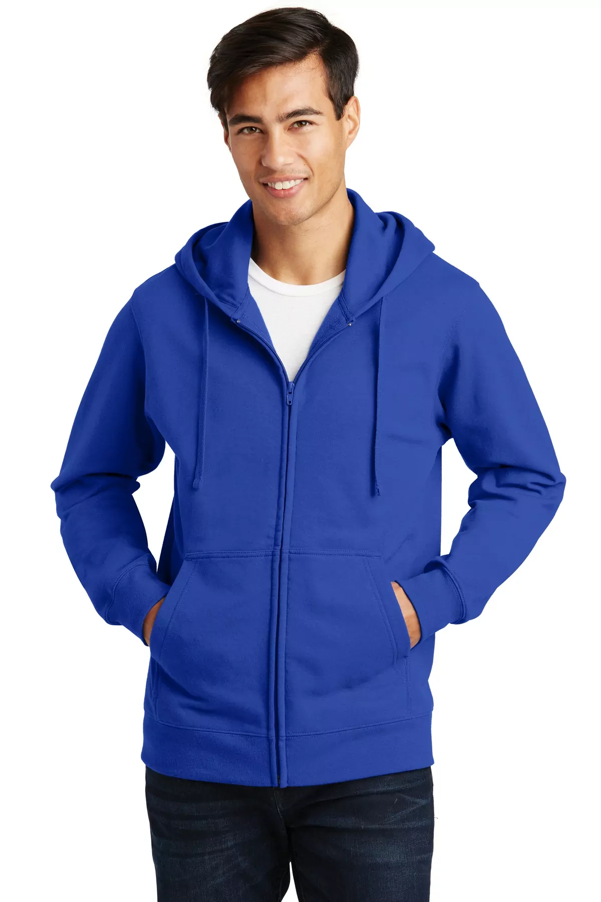Port & Company ® Fan Favorite Fleece Full-Zip Hooded Sweatshirt. PC850ZH - Image 2