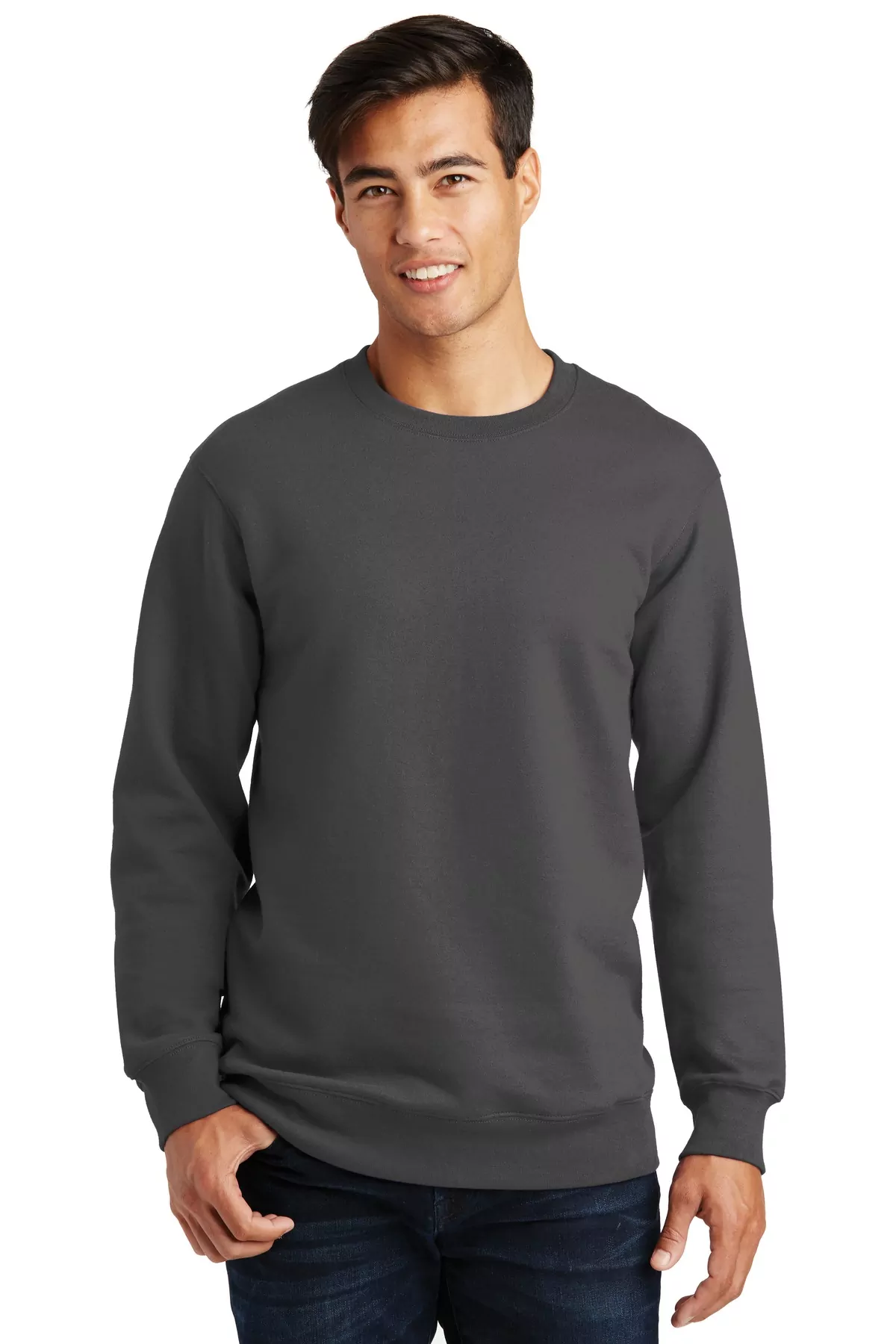 Port & Company ® Fan Favorite Fleece Crewneck Sweatshirt. PC850 - Image 2