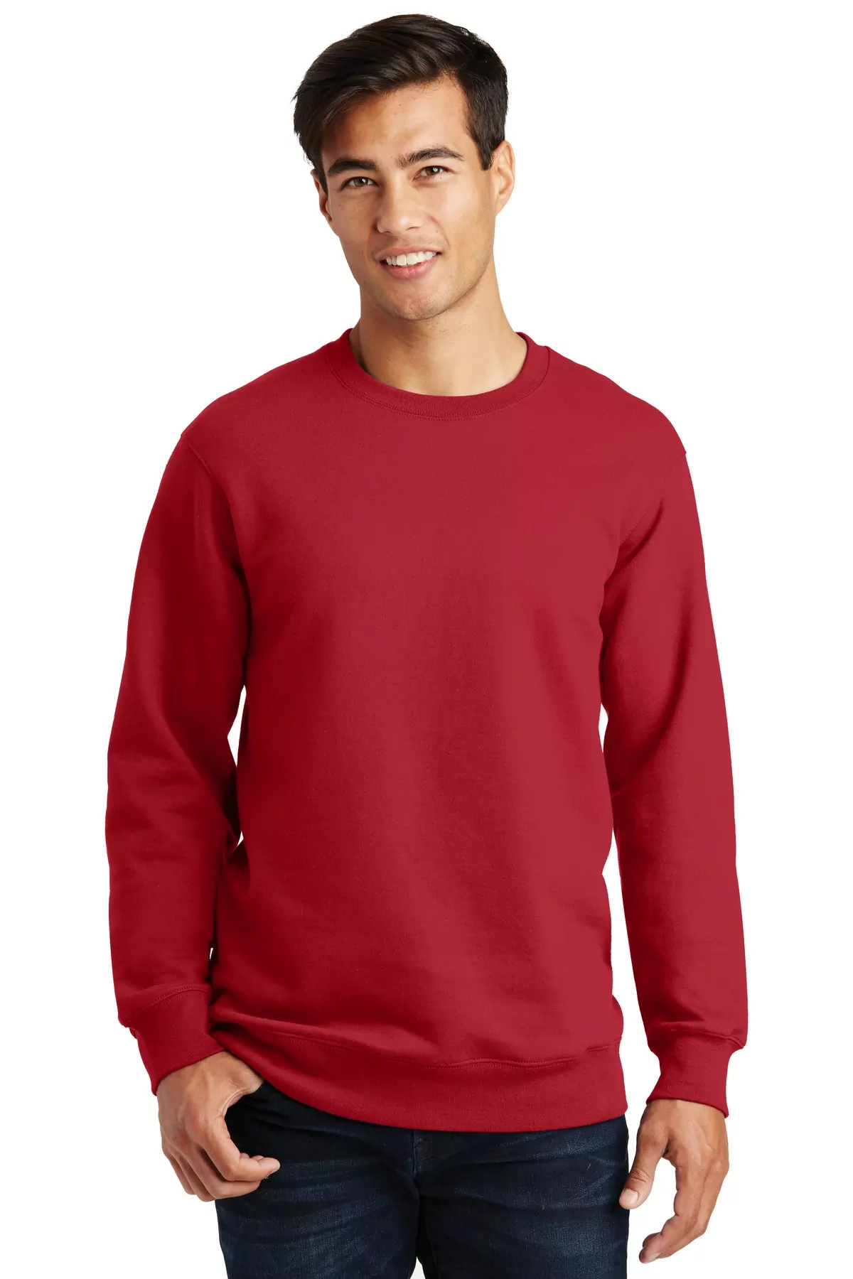 Port & Company ® Fan Favorite Fleece Crewneck Sweatshirt. PC850 - Image 4