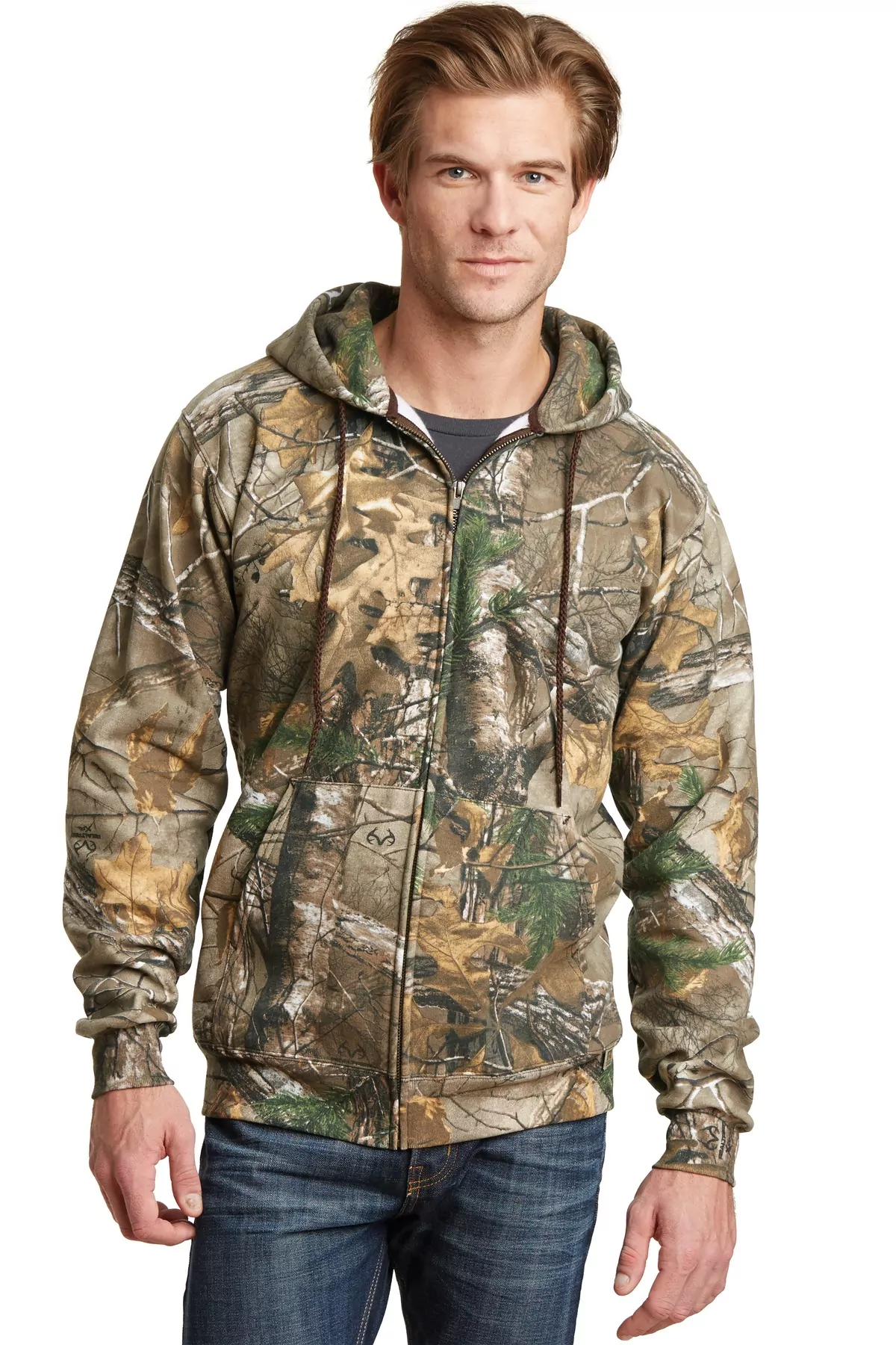 Russell Outdoors Realtree ® Full-Zip Hooded Sweatshirt. RO78ZH
