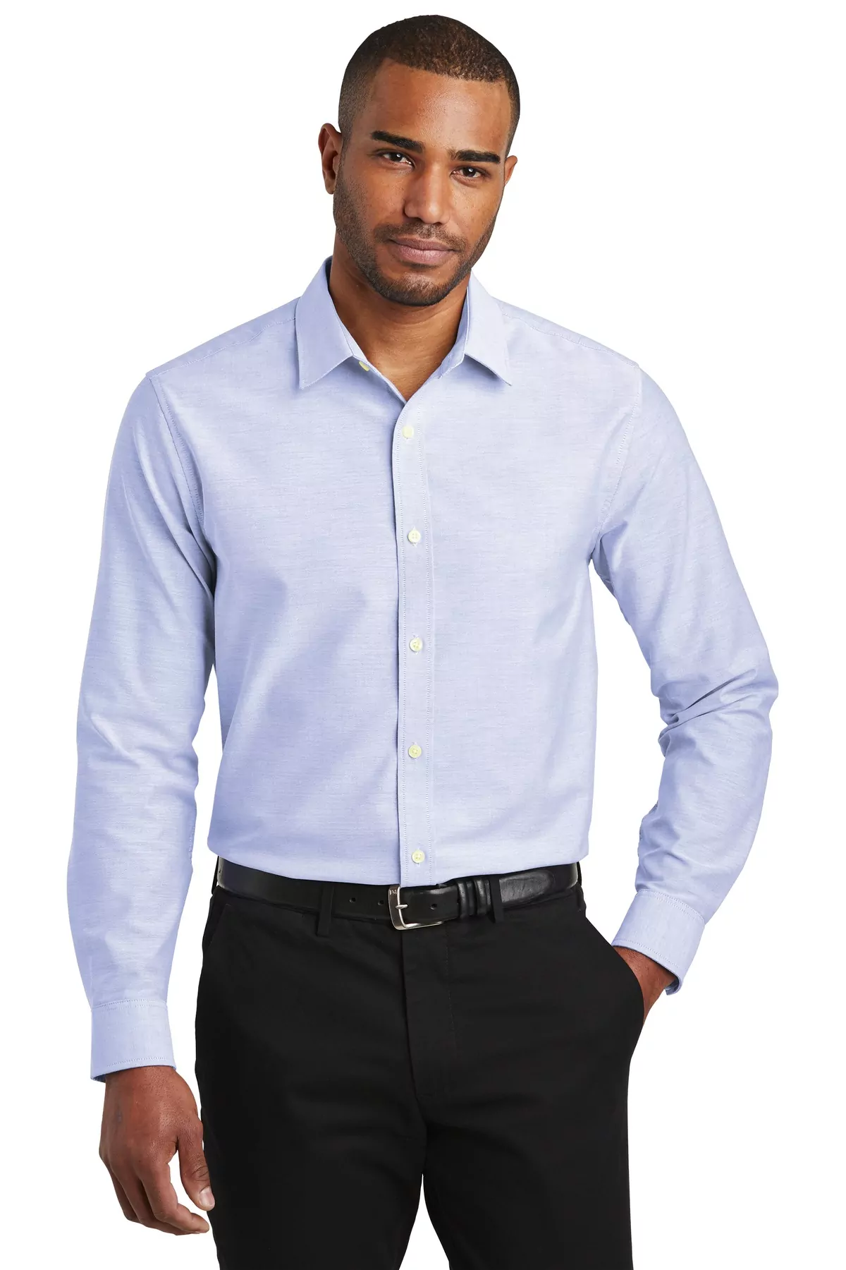 Port Authority ® Slim Fit SuperPro Oxford Shirt. S661 - Image 2