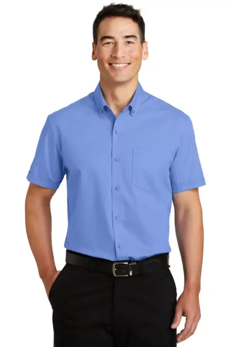 Port Authority ®  Short Sleeve SuperPro   Twill Shirt. S664