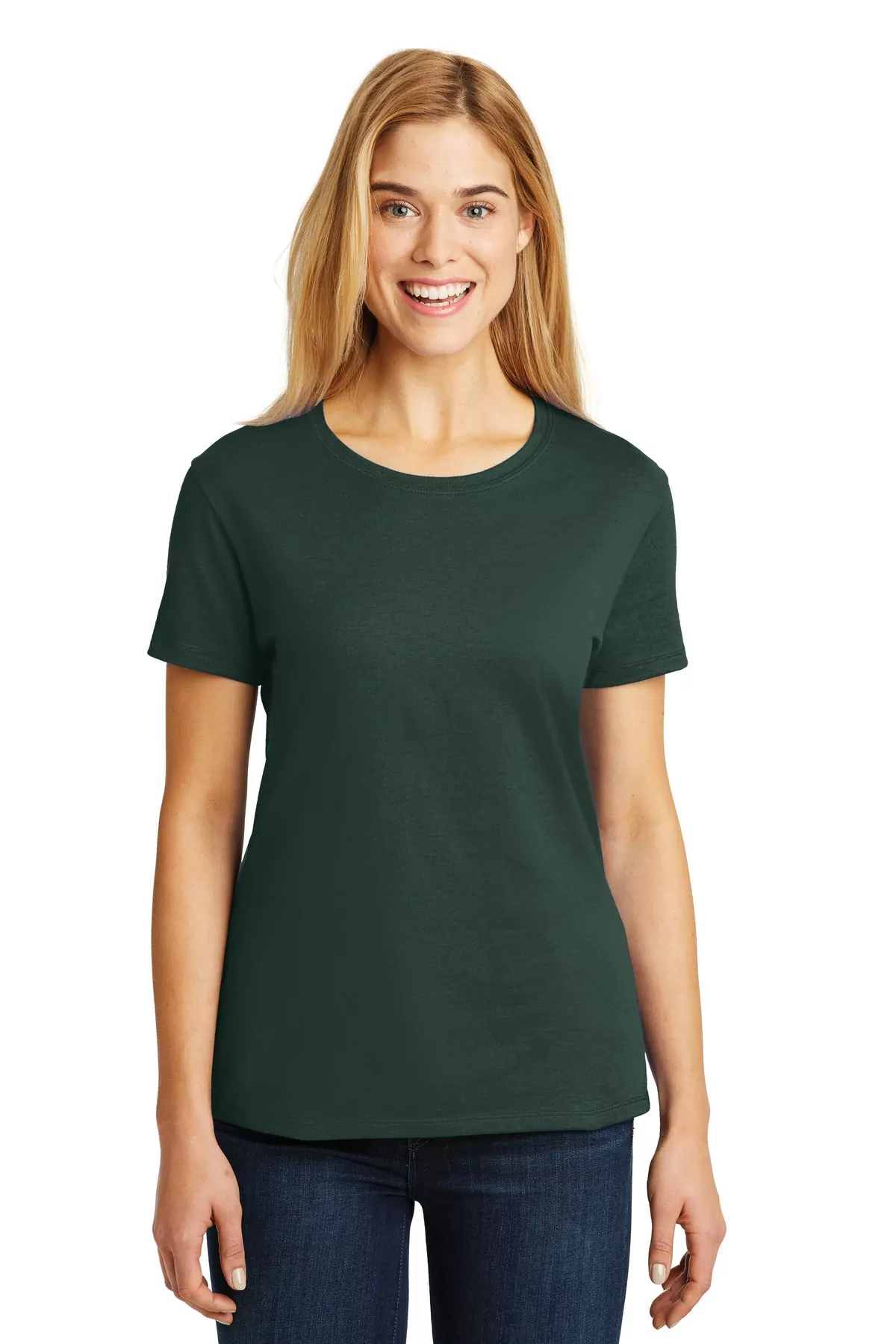 Hanes ® - Ladies Perfect-T Cotton T-Shirt. SL04 - Image 8