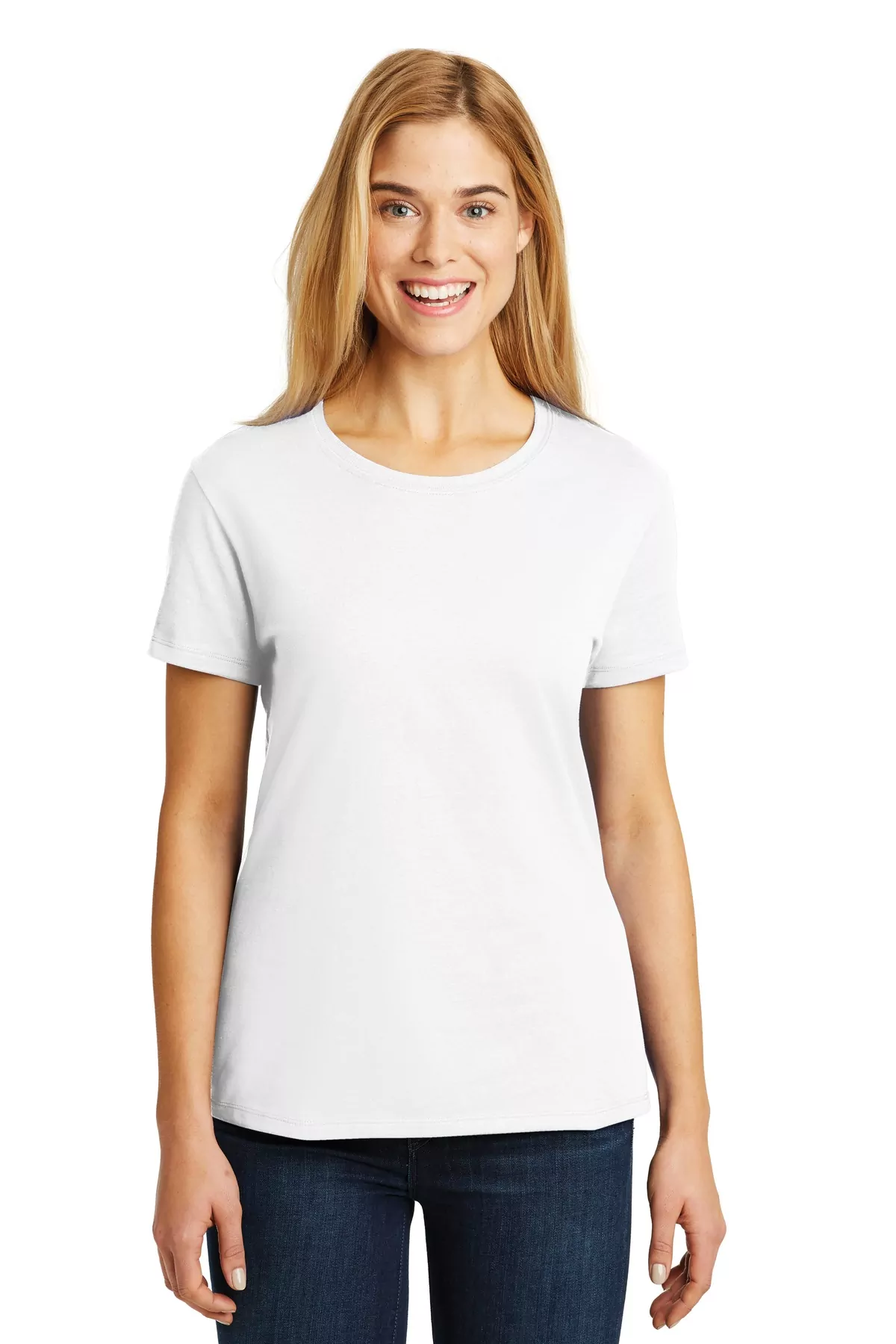 Hanes ® - Ladies Perfect-T Cotton T-Shirt. SL04 - Image 7