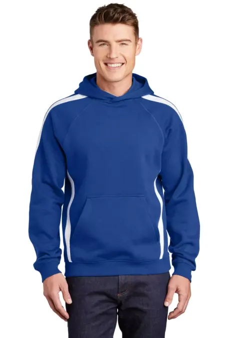 Sport-Tek ® Sleeve Stripe Pullover Hooded Sweatshirt. ST265