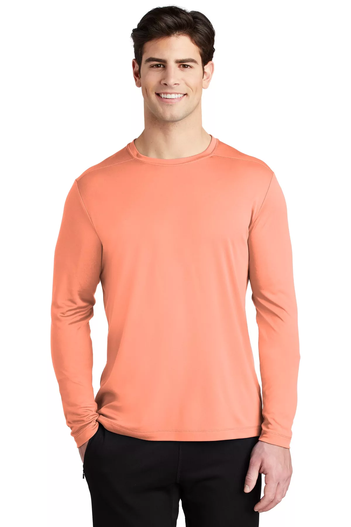 Sport-Tek ® Posi-UV ® Pro Long Sleeve Tee. ST420LS - Image 3