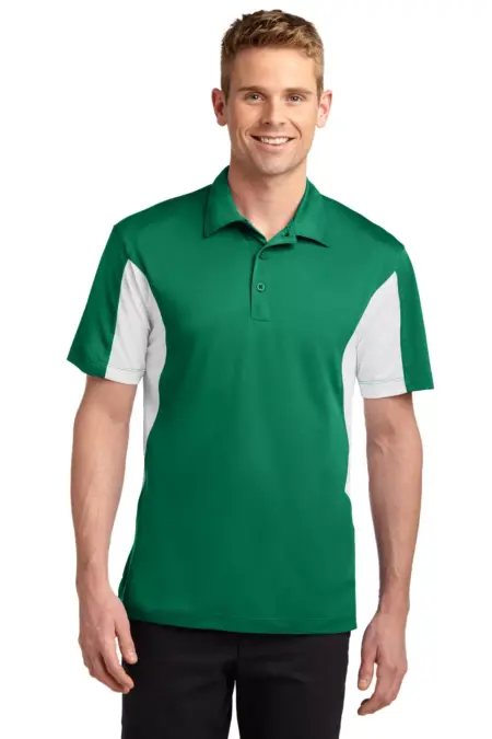 Sport-Tek ® Side Blocked Micropique Sport-Wick ® Polo. ST655