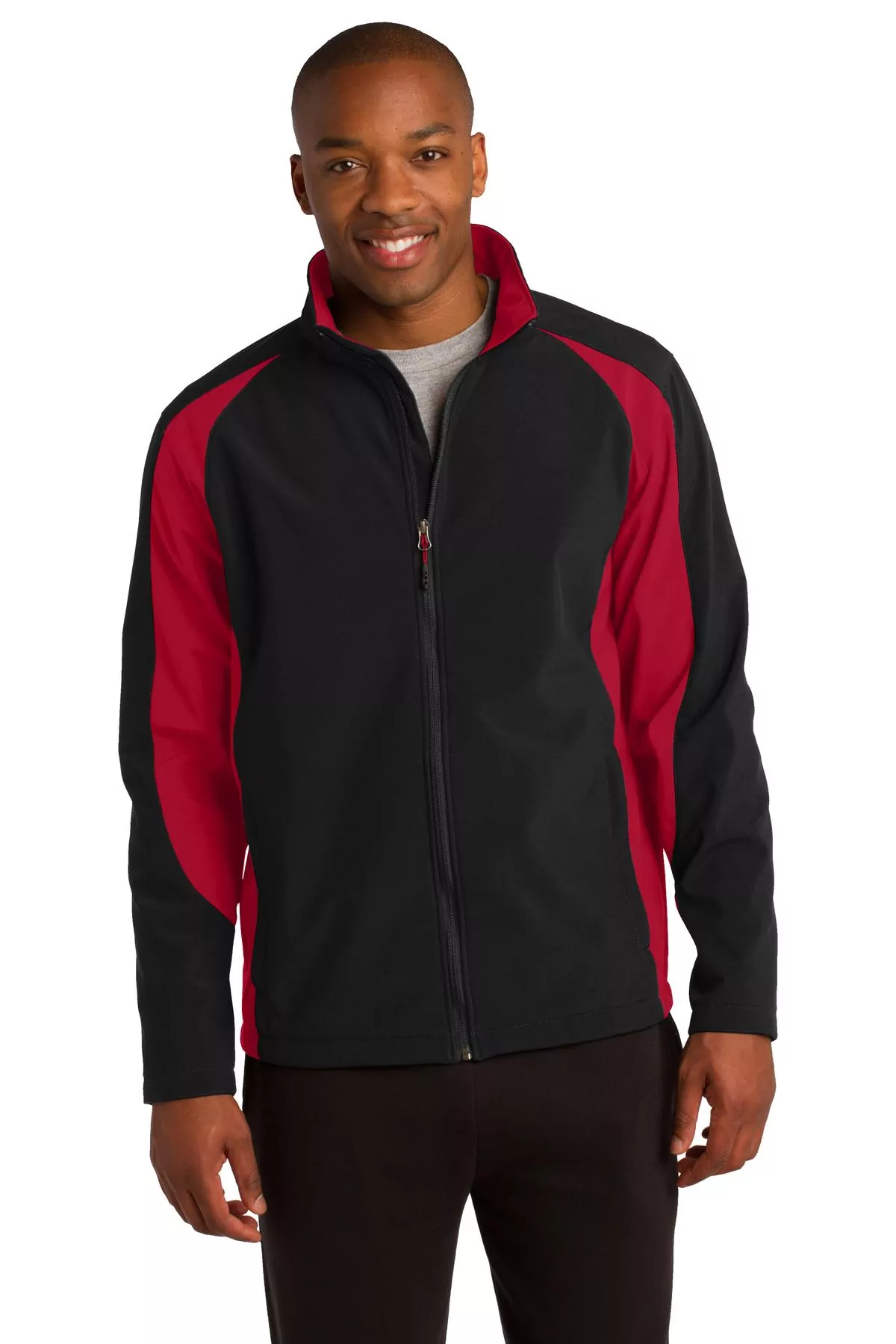 Sport-Tek ® Colorblock Soft Shell Jacket. ST970 - Image 4