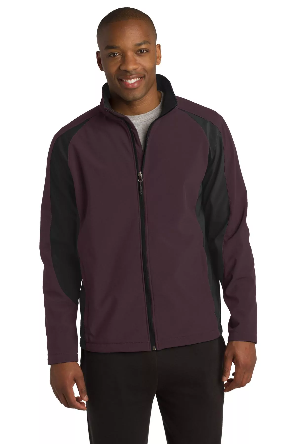 Sport-Tek ® Colorblock Soft Shell Jacket. ST970 - Image 3