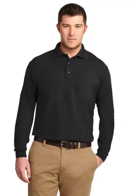 Port Authority ®  Tall Silk Touch Long Sleeve Polo. TLK500LS
