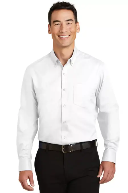 Port Authority ®  Tall SuperPro   Twill Shirt. TS663
