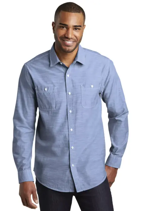 Port Authority ®  Slub Chambray Shirt. W380