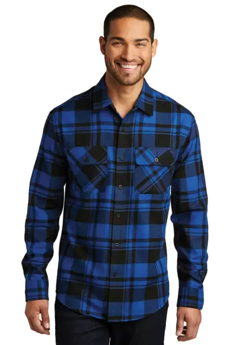 Port Authority ®  Plaid Flannel Shirt. W668
