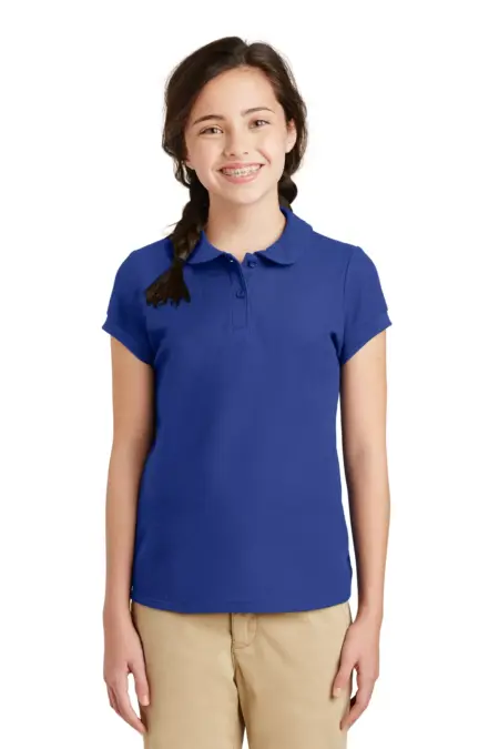 Port Authority ®  Girls Silk Touch   Peter Pan Collar Polo. YG503