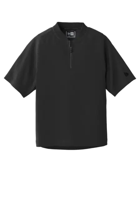 New Era  ®  Youth Cage Short Sleeve 1/4-Zip Jacket. YNEA600