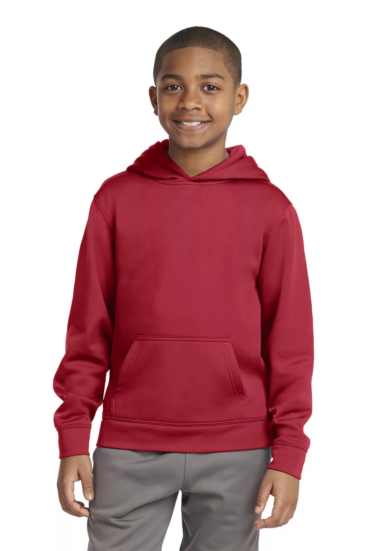Sport-Tek ® Youth Sport-Wick ® Fleece Hooded Pullover. YST244 - Image 5