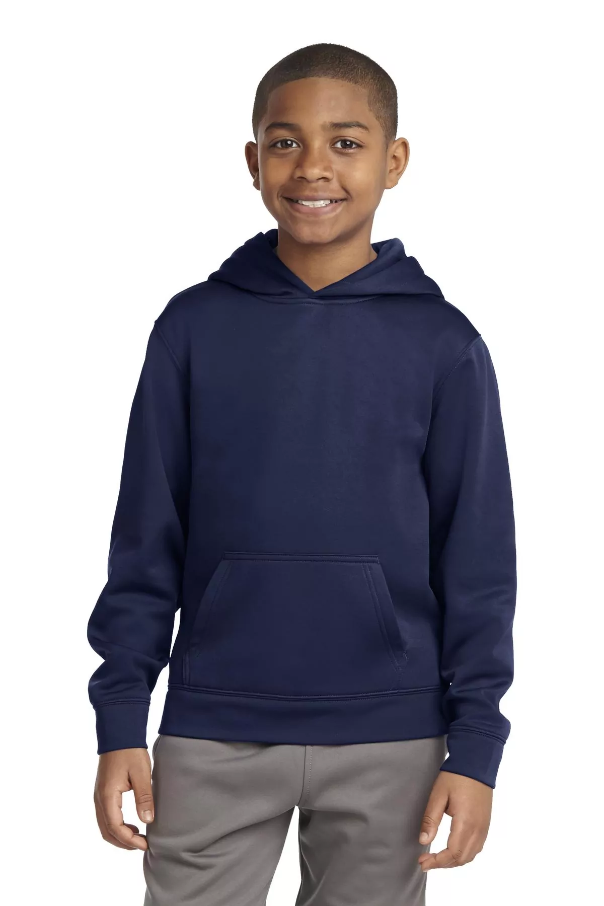 Sport-Tek ® Youth Sport-Wick ® Fleece Hooded Pullover. YST244 - Image 3