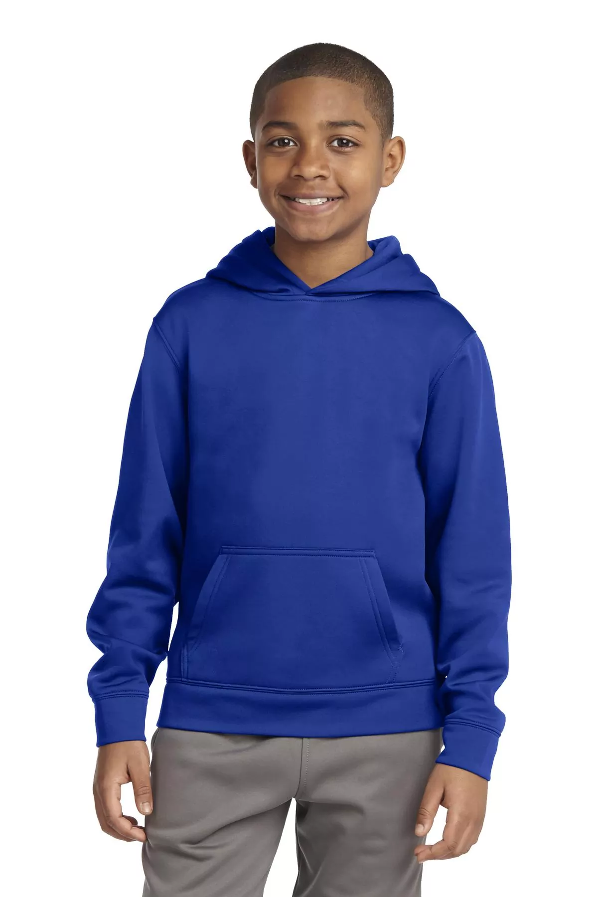 Sport-Tek ® Youth Sport-Wick ® Fleece Hooded Pullover. YST244 - Image 4