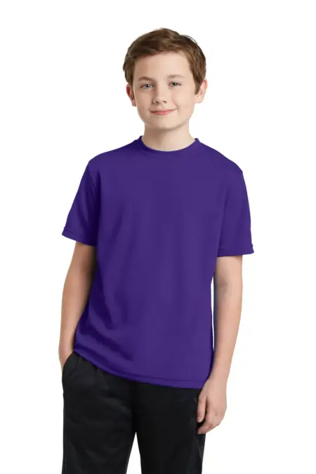 Sport-Tek ®  Youth PosiCharge ®  RacerMesh® Tee. YST340